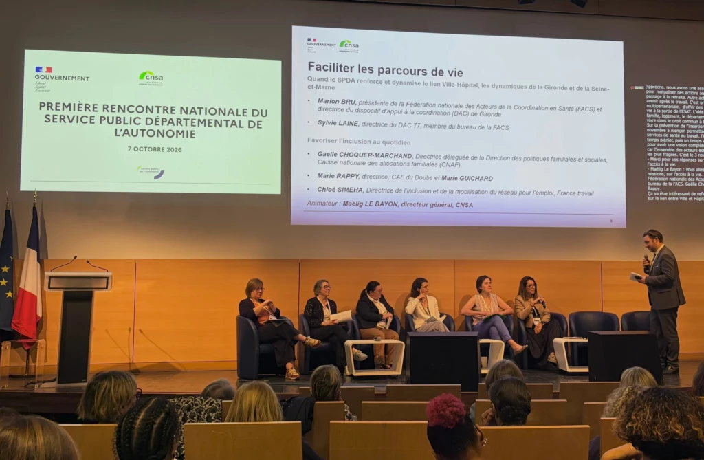 1ère rencontre nationale du service public départemental de l'autonomie (spda) : entre hommage et retours de terrain, le témoignage du 77 1